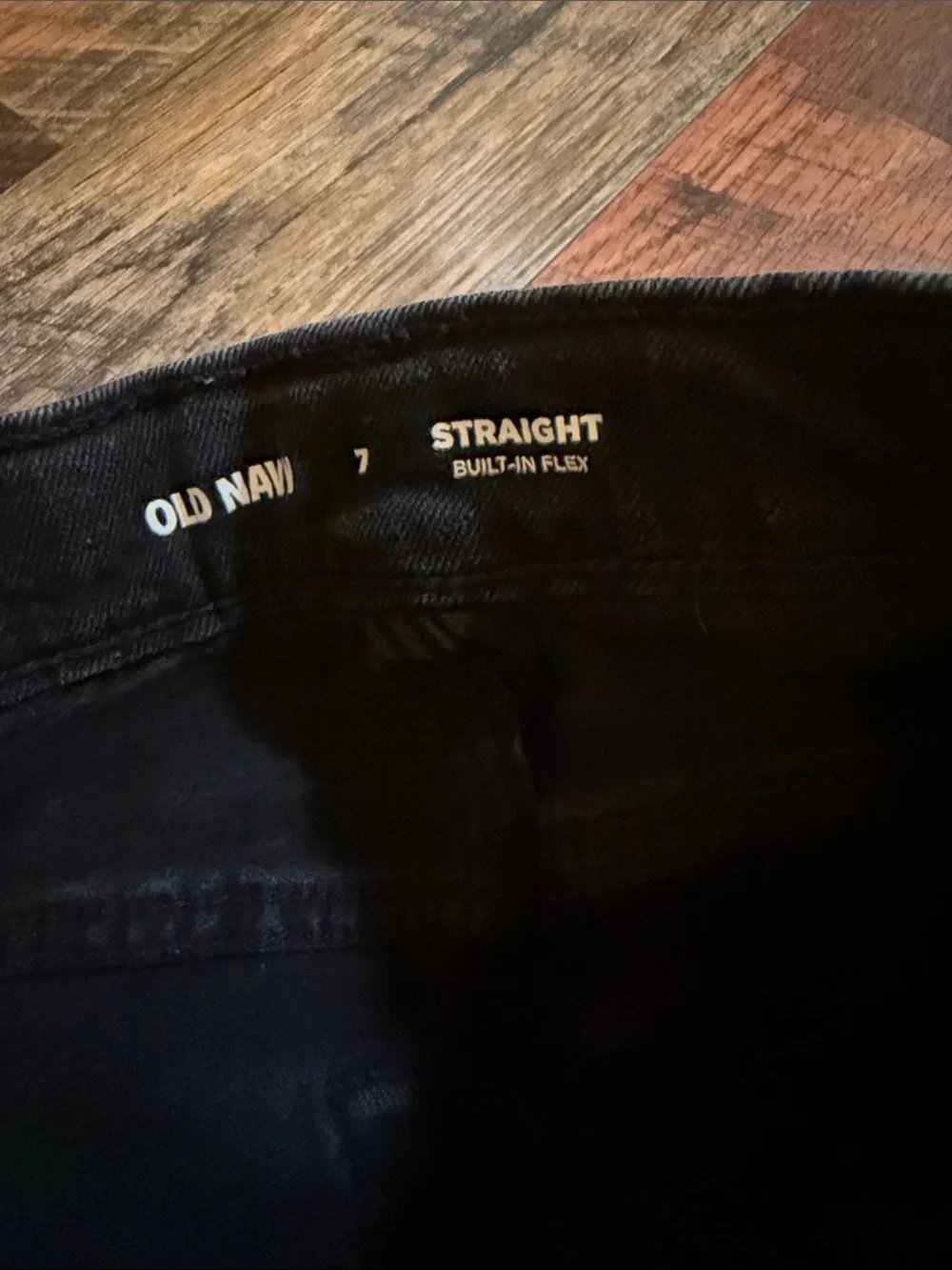 Old Navy Kids Straight Jeans — Black